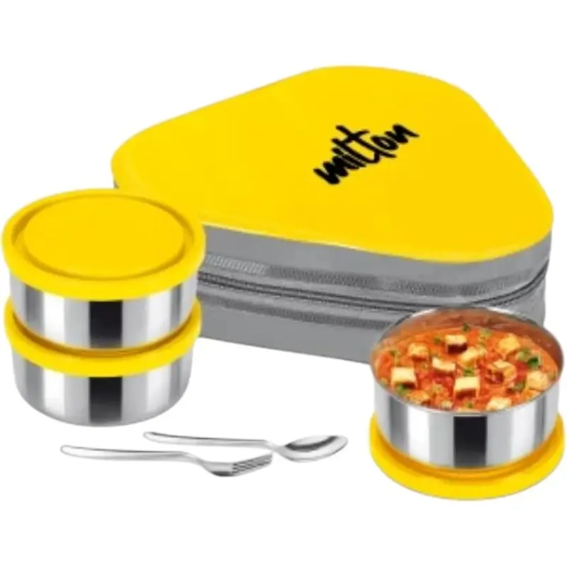 Milton Triangular Tiffin Set