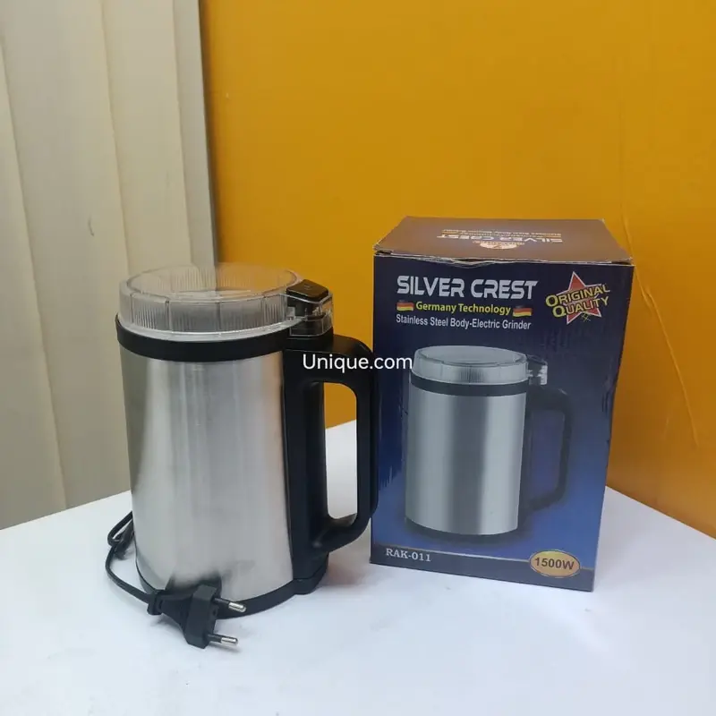 Silver Crest 1500W Electric Grinder – Power & Precision in One!