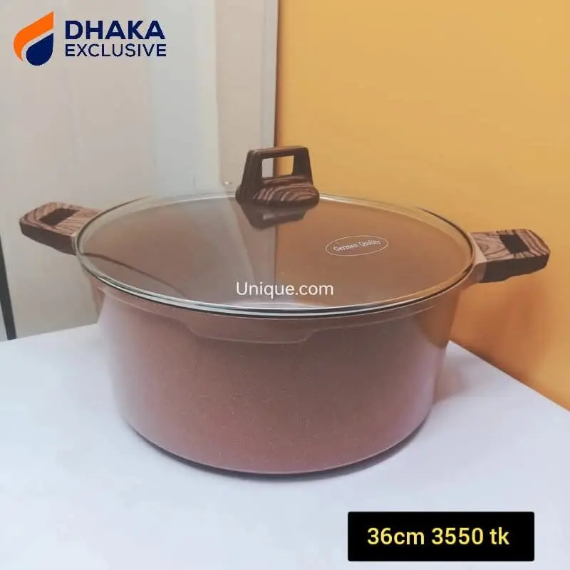 German Quality Non-Stick Marble Coating Casserole