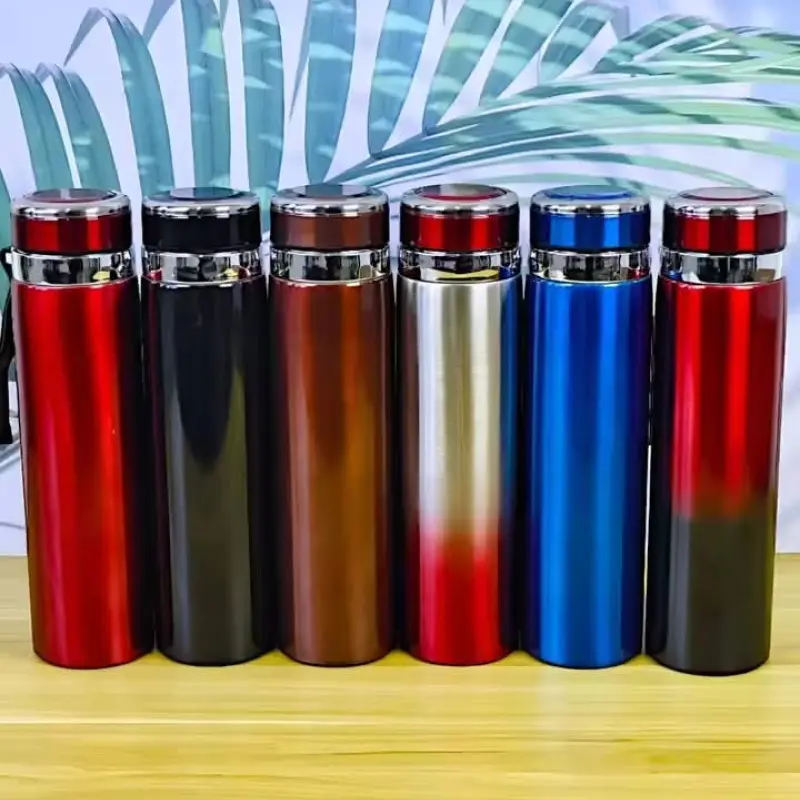 Lid Portable Handle Strap Outdoor Water Bottle Cup 1000 ml