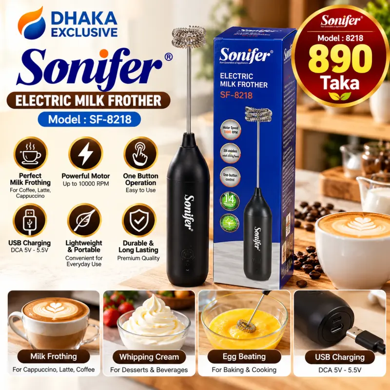 Sonifer Electric Milk Frother – SF-8218