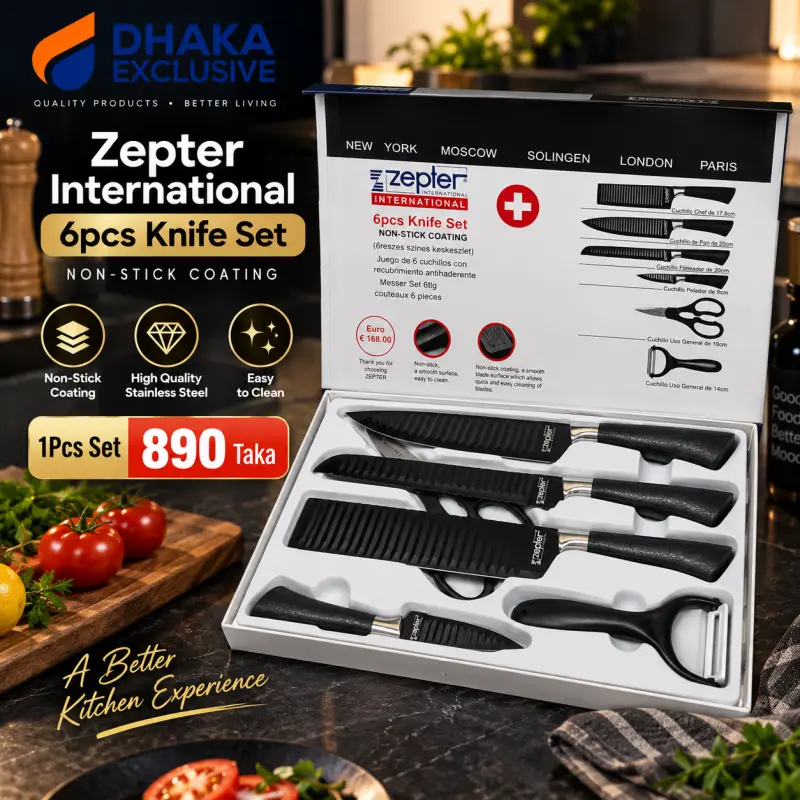 6pcs Knife Set Zepter International