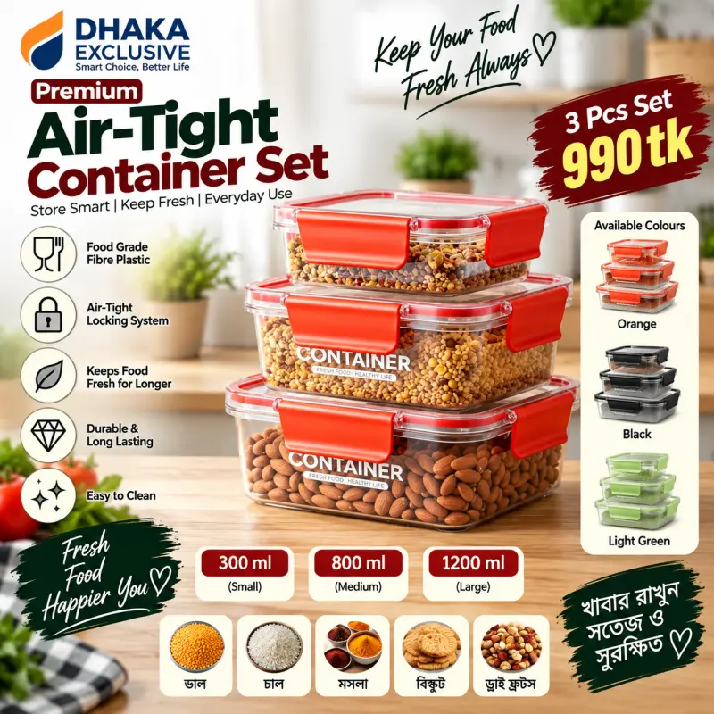 Premium Air-Tight Container Set