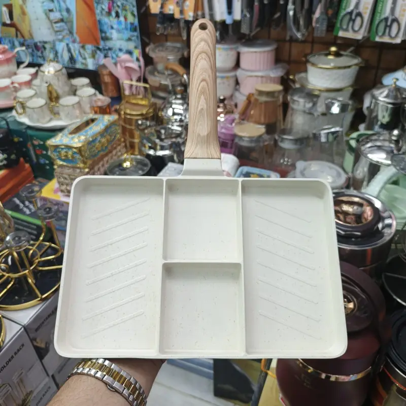 4 Section Non-Stick Breakfast Pan