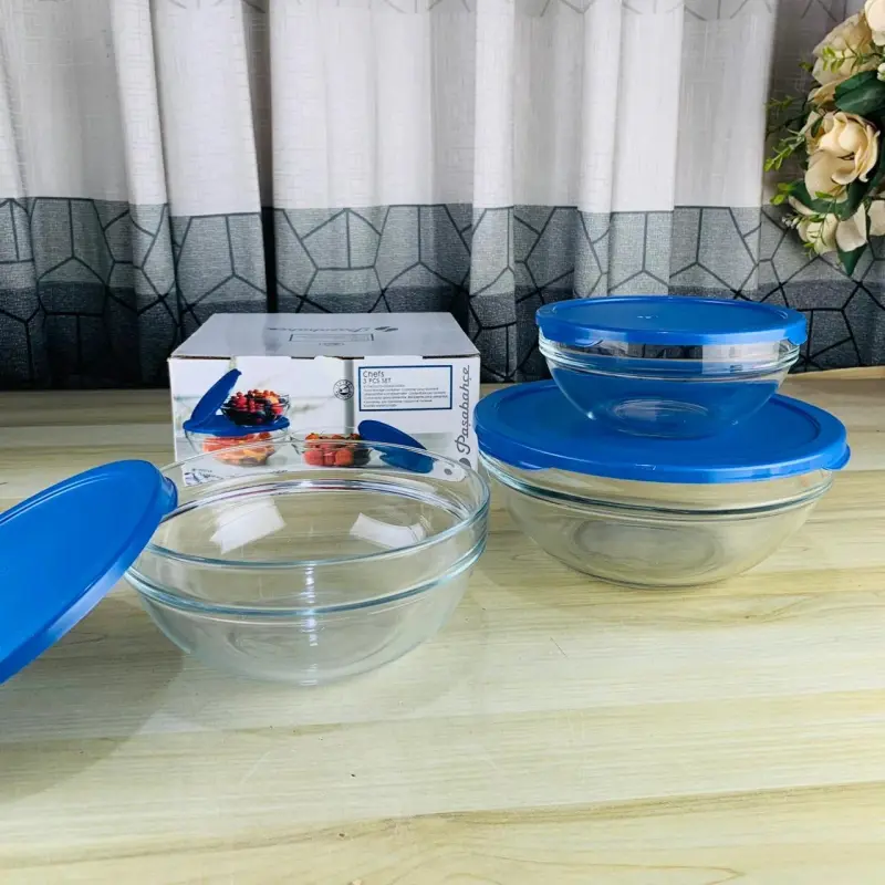 Pasabahce 3pcs Food Storage Bati Set