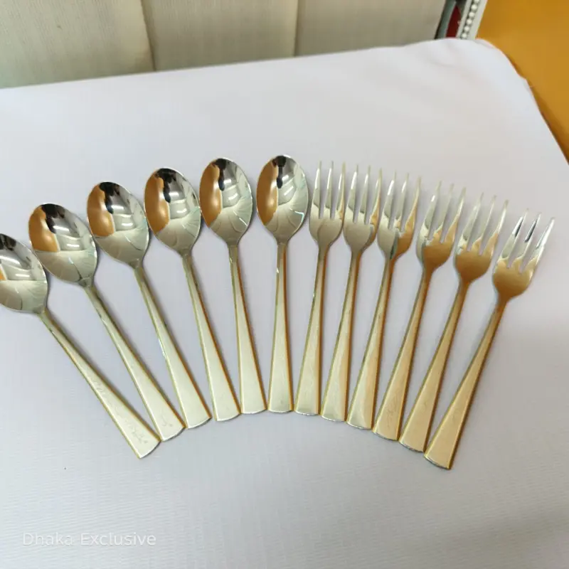 12pcs Tea Spoon & Fork Set Model 5GS
