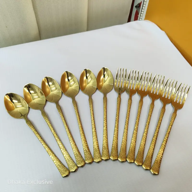 12pcs Tea Spoon & Fork Set Model 11G