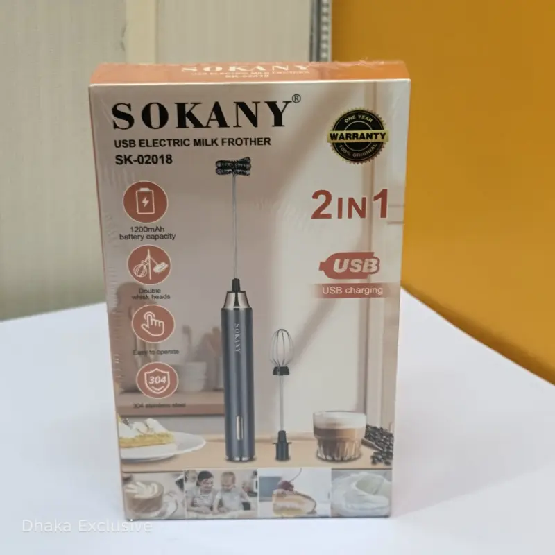 Sokany 02018 USB Electric Milk Frother 5 Watt