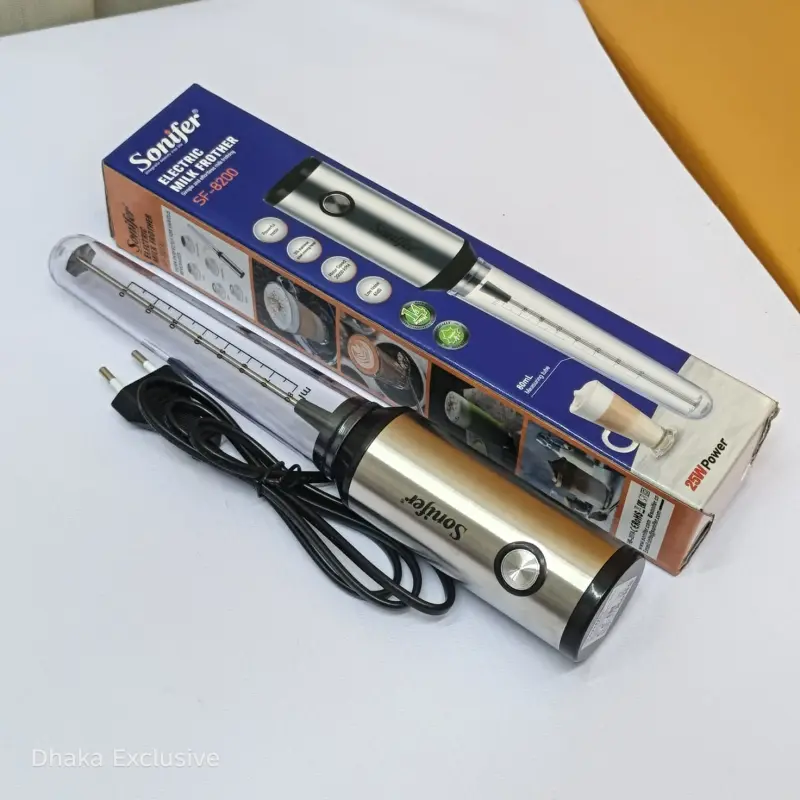 Sonifer 8200 Electric Milk Frother With 80 ML Measuring Tube 25 Watt