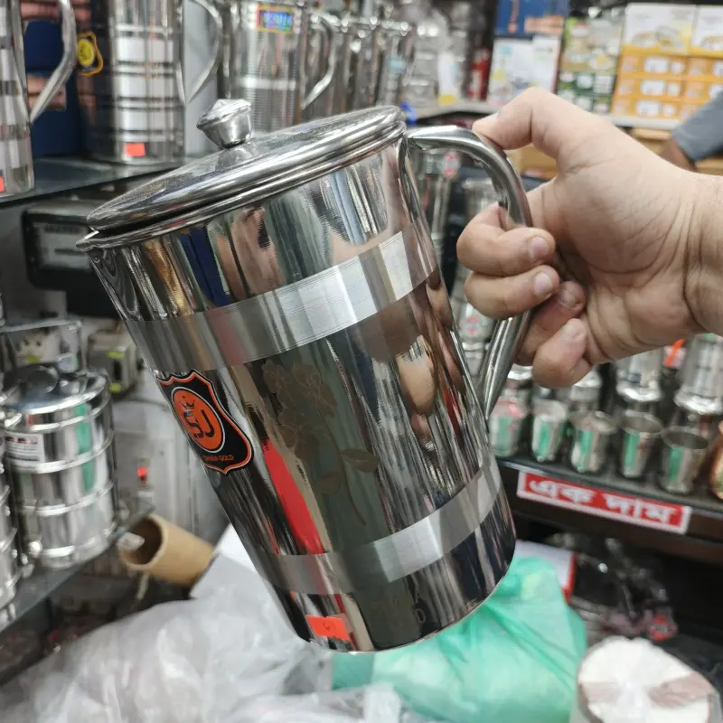 3 Liter Jumbo Stainless Steel Jug ( Shama Gold - 3 )