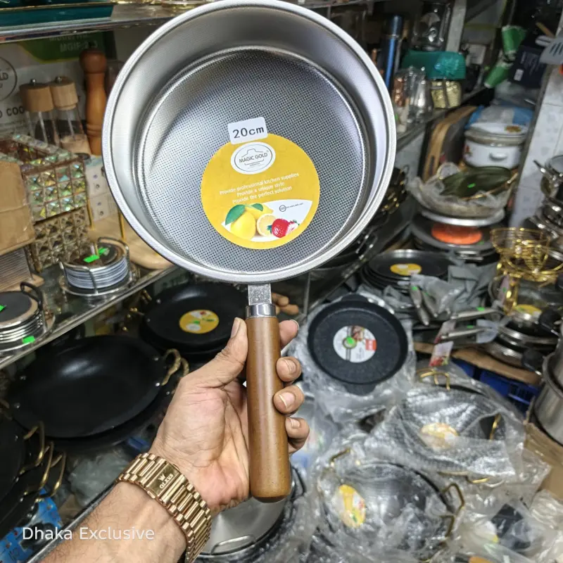Magic Gold Honeycomb Frying Pan
