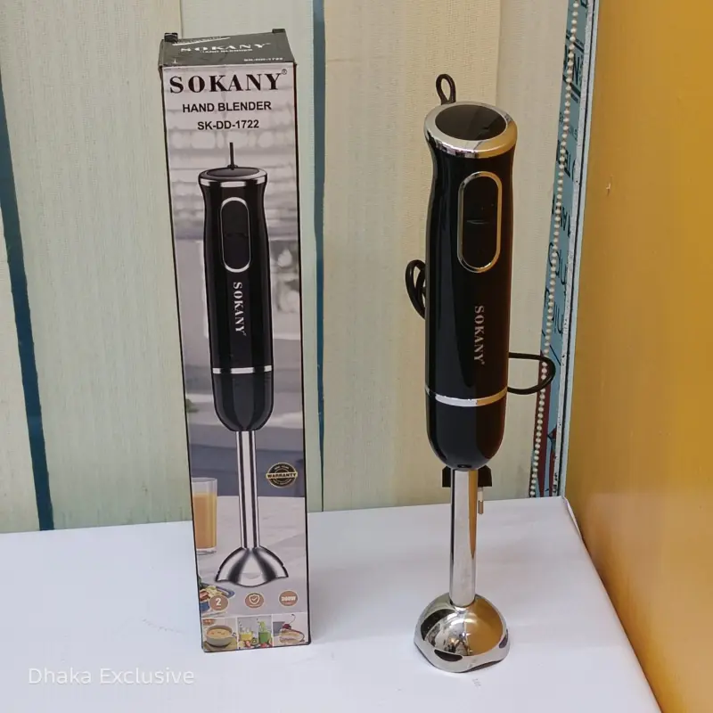 Sokany 2 in 1 Hand Blender ( Model : 1722 / 300 Watt )