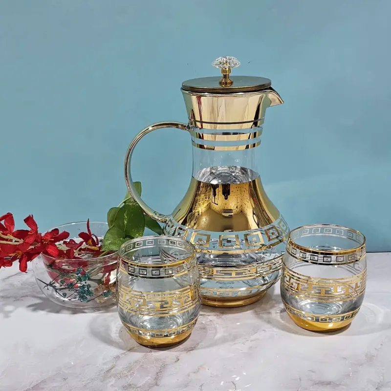 7pcs Premium Borosilicate Glass Jug Set ( M : 3 )
