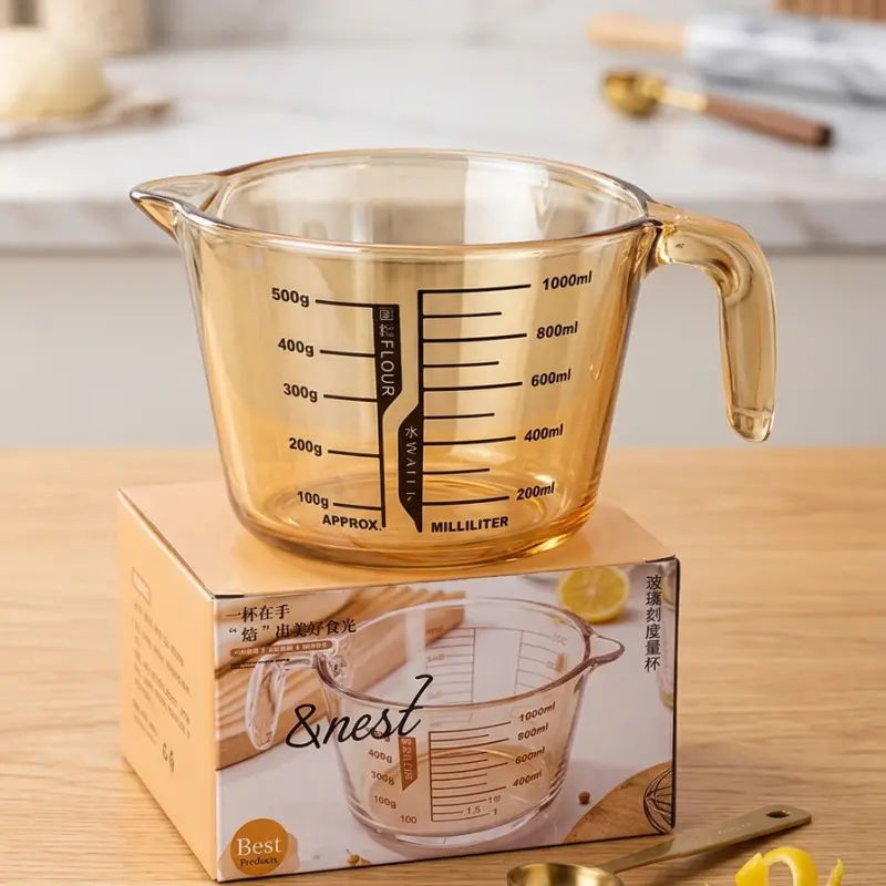 Golden 1000 ML High Temperature Measurement Mug