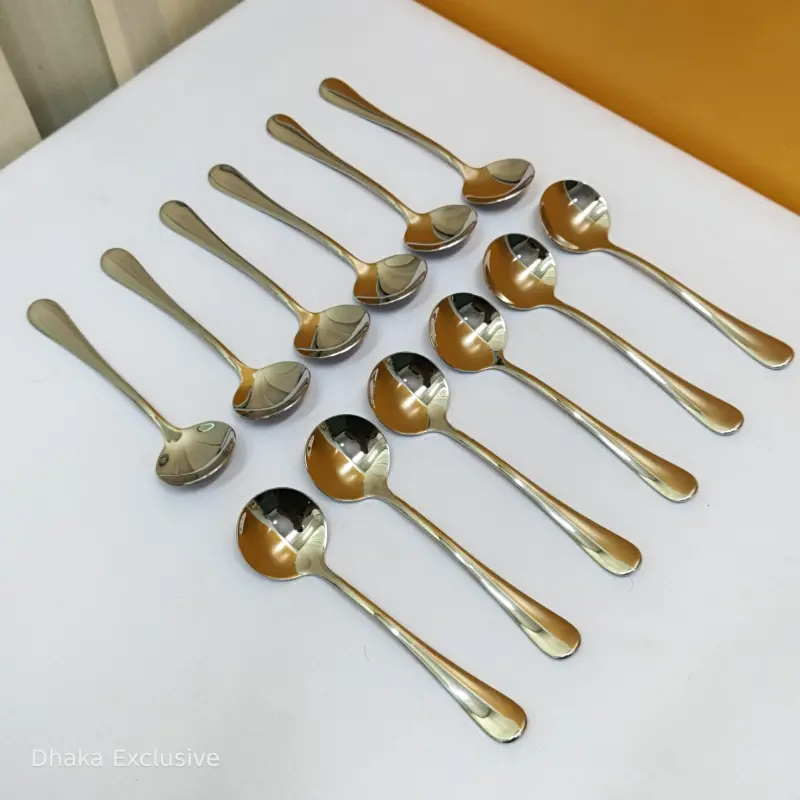 12pcs Soup Spoon Set Model : ( 1010 - 9 )