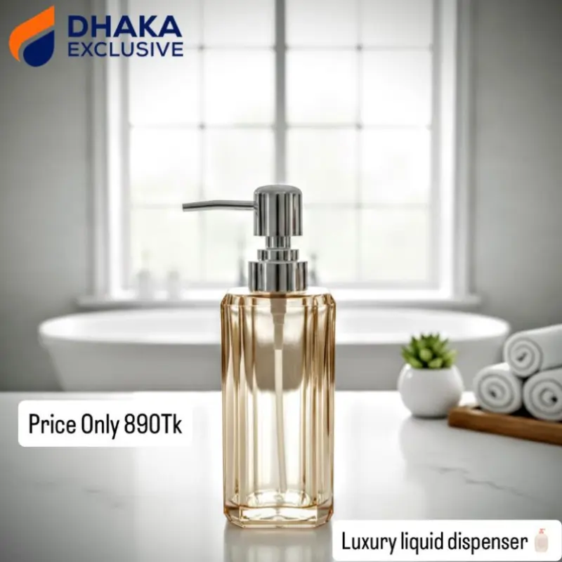 Luxury Aesthetic Crystal-Cut Liquid Soap