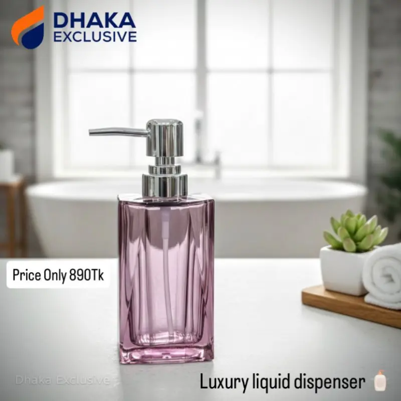 Elegant Crystal-Cut Luxury Liquid Dispenser Collection