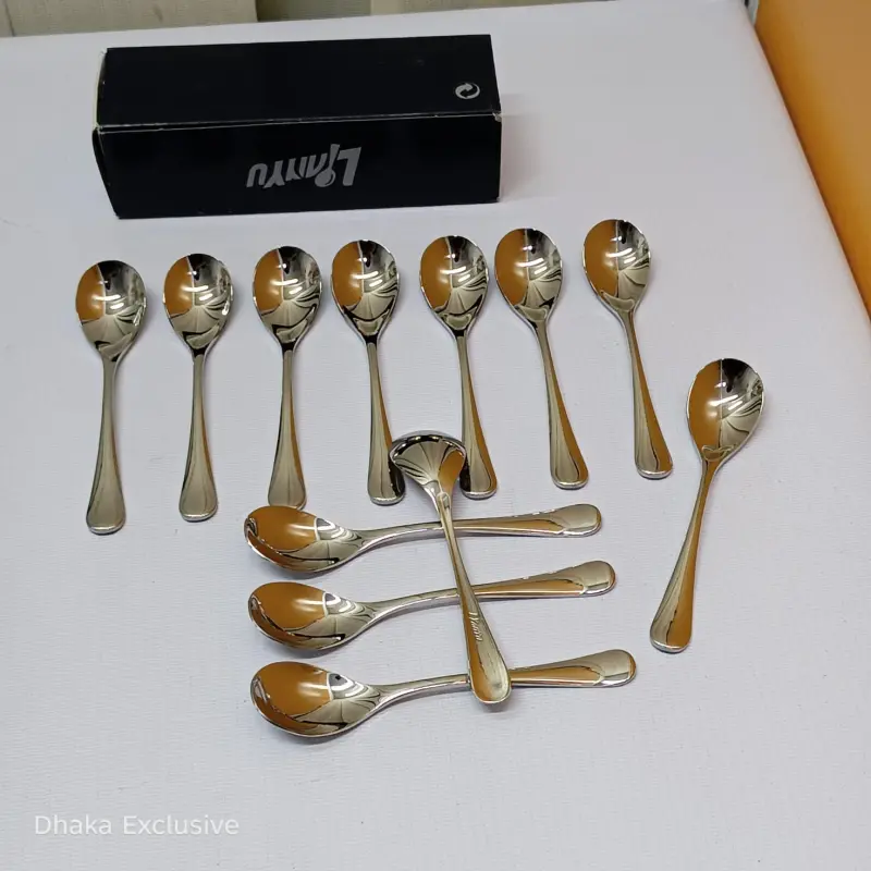 12pcs Dessert Spoon Set Model : ( 1010 - 85D )